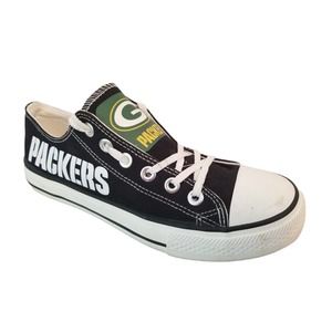 E-LOV Green Bay Packers Shoes Men's US‎ 10 US 8.5 Size Women's 42 EU
